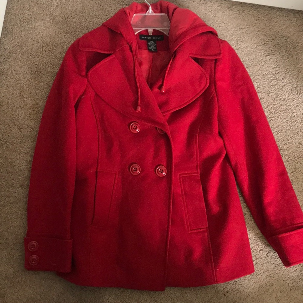 Red New York & Company Jacket